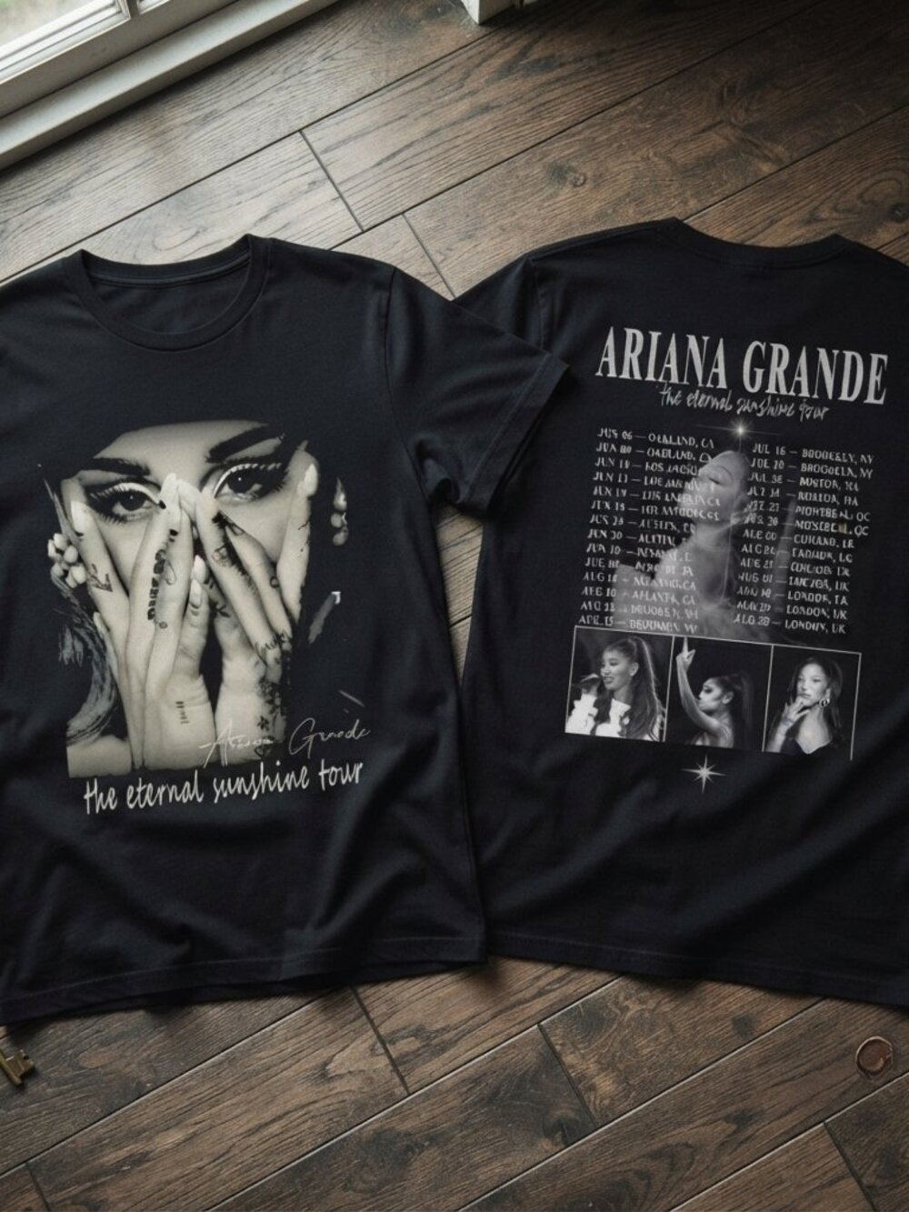 Petal Album Art Aesthetic Graphic Black T-Shirt